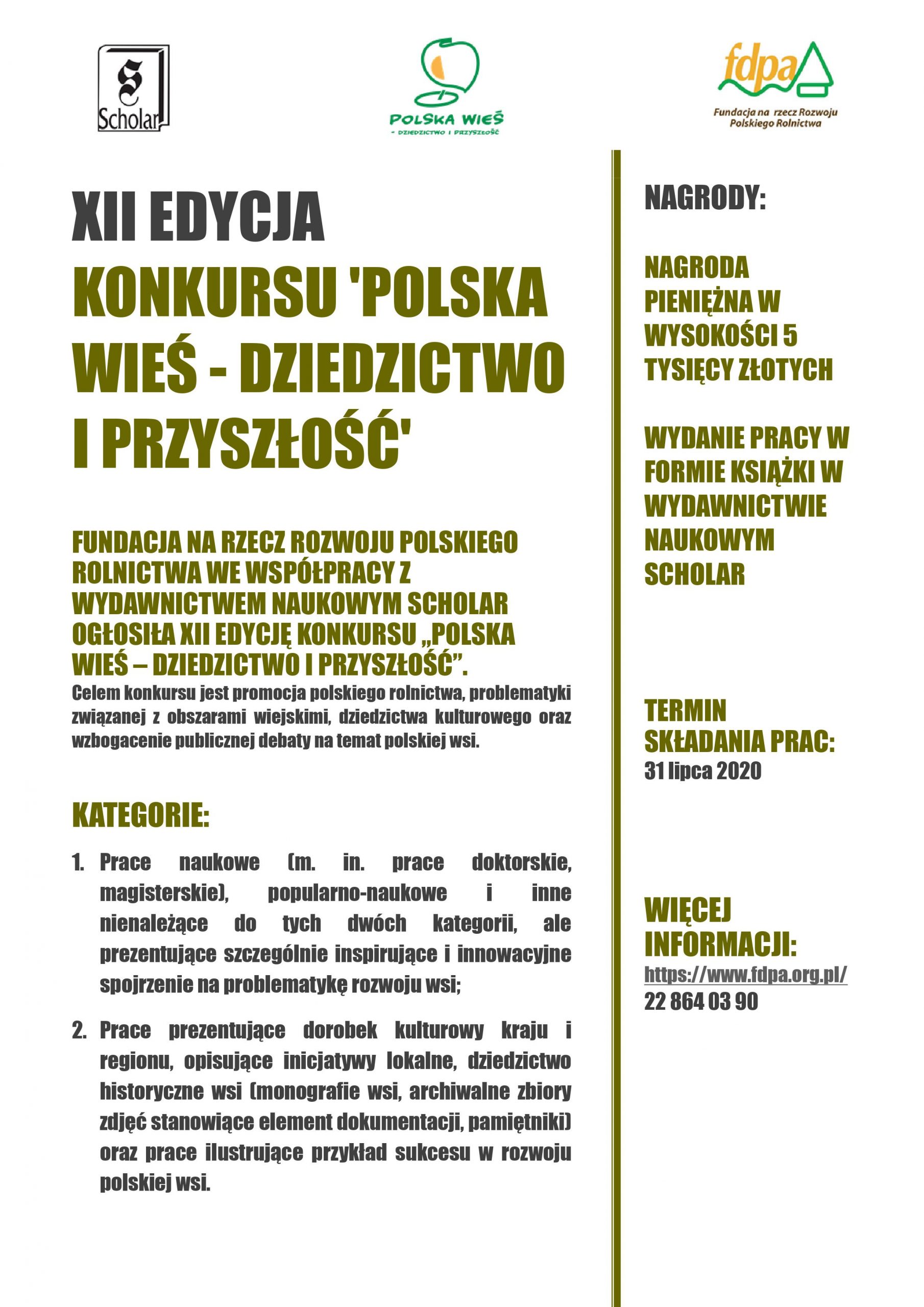 plakat polska wies