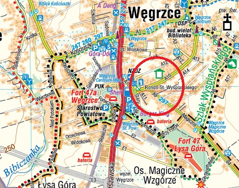 Gmina Zielonki Wegrzce A10 A9